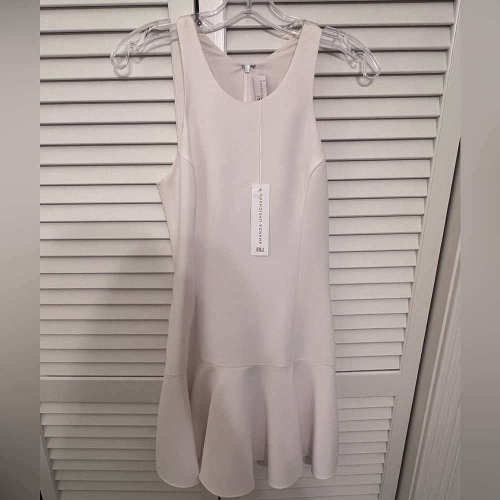 Amanda Uprichard White bellina dress